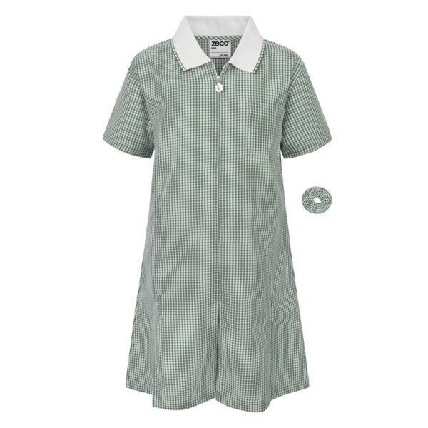 Zeco Summer Dress Green Thumbnail